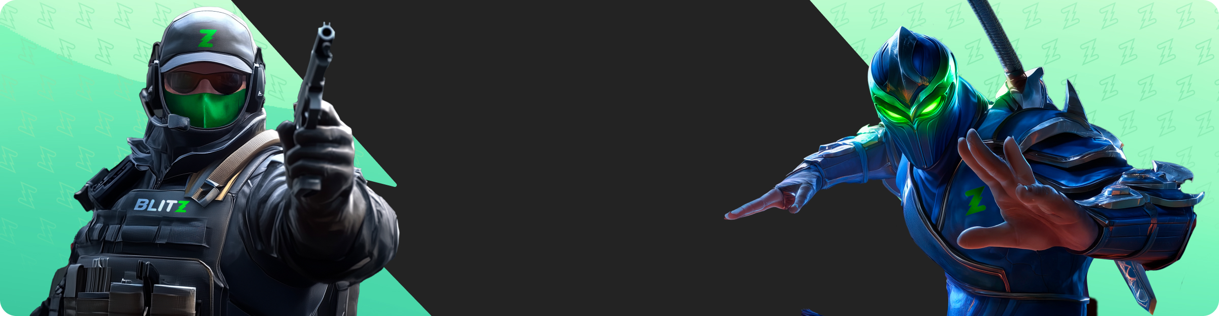 Promotional banner for Blitz casino